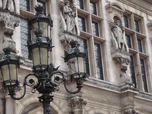 Some detail of l'Hôtel de Ville