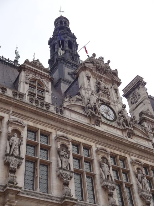 Some detail of l'Hôtel de Ville