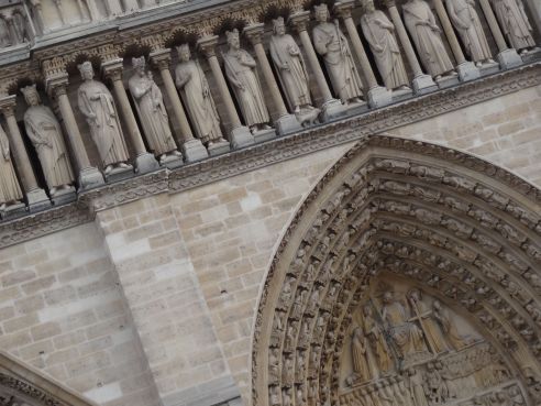 The Notre Dame up close